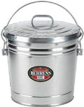 6 gal Galvanized Steel Locking Lid Can X69497
