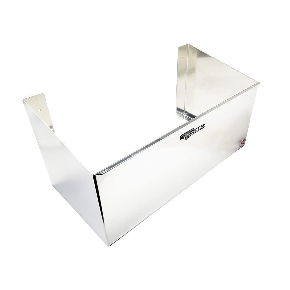 Double Utility Fuel Jug Holder Storage Rack Shelf - Holds Two 5-Gallon Jugs - Anti-Rusting Aluminum Z4702