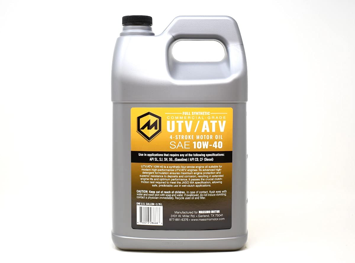 10W-40 Full Synthetic Motorcycle Oil E20175
