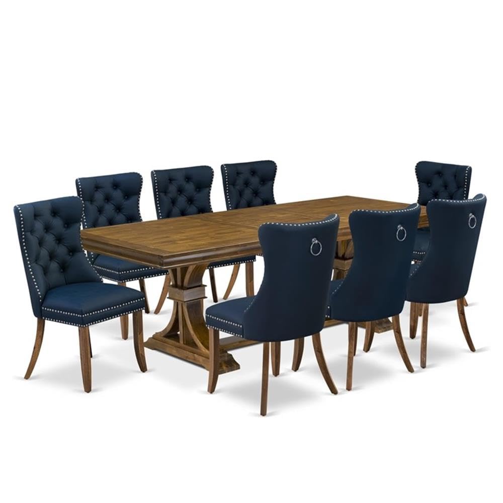 9-Piece Acacia Wood Dining Set E5198