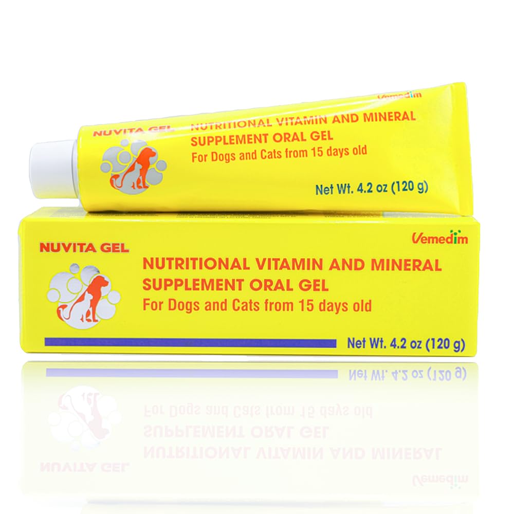 Nutritional Vitamin Gel for Dogs and Cats 4.2 oz D644413