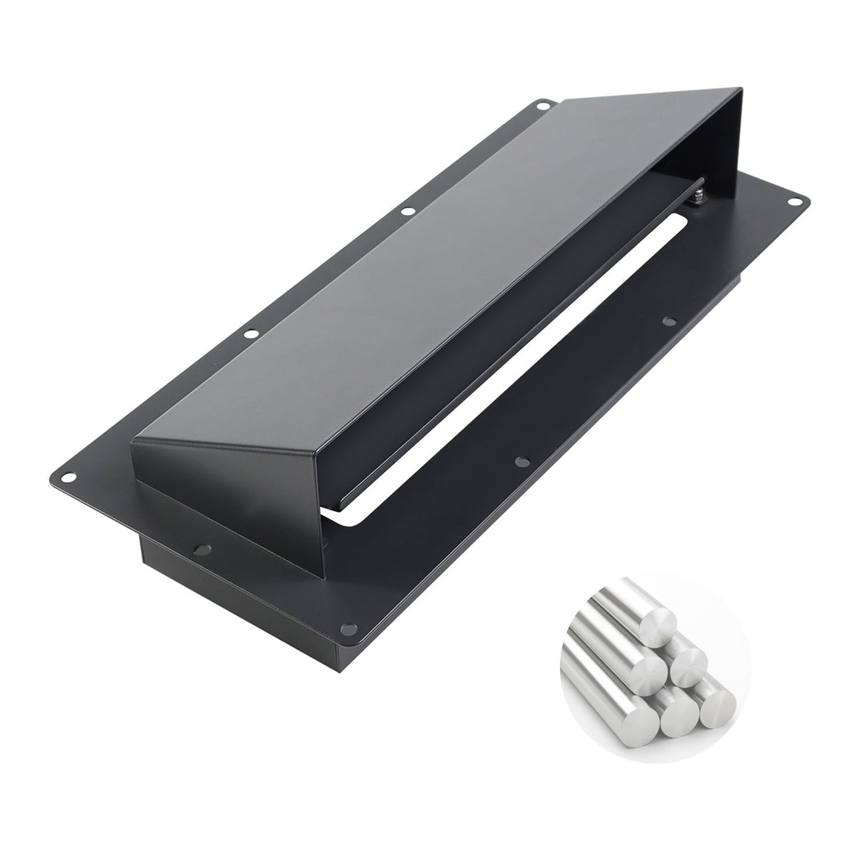 Metal RV Range Hood Vent Cover Replacement (10-1/4") D5153