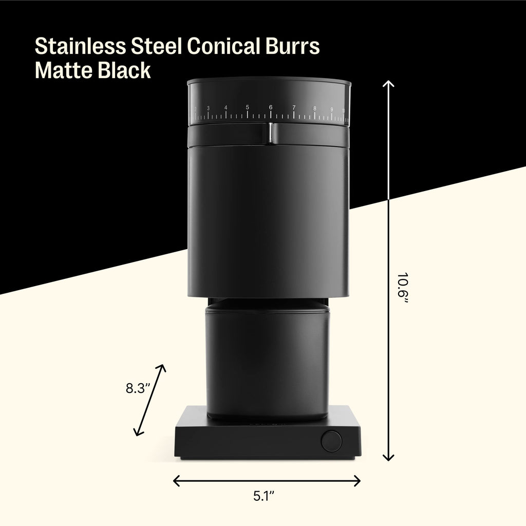 Conical Burr Coffee Grinder, 41 Settings, Black S1828