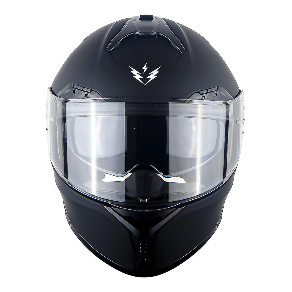 Matt Black Modular Full Face Motorcycle Helmet U140190