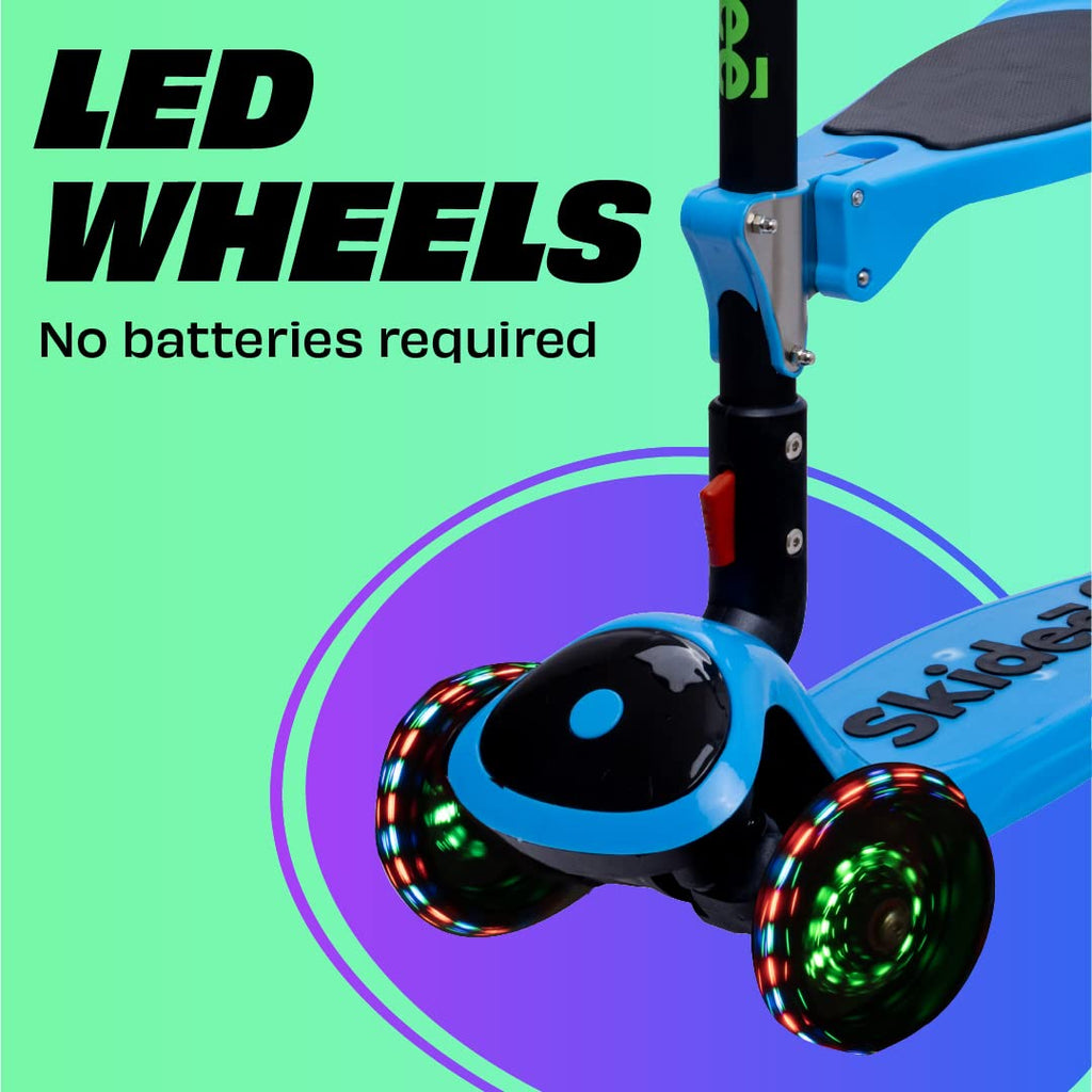Foldable 3 Wheel Kick Scooter with Removable Seat V106612