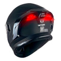 Matt Black Modular Full Face Motorcycle Helmet U140190