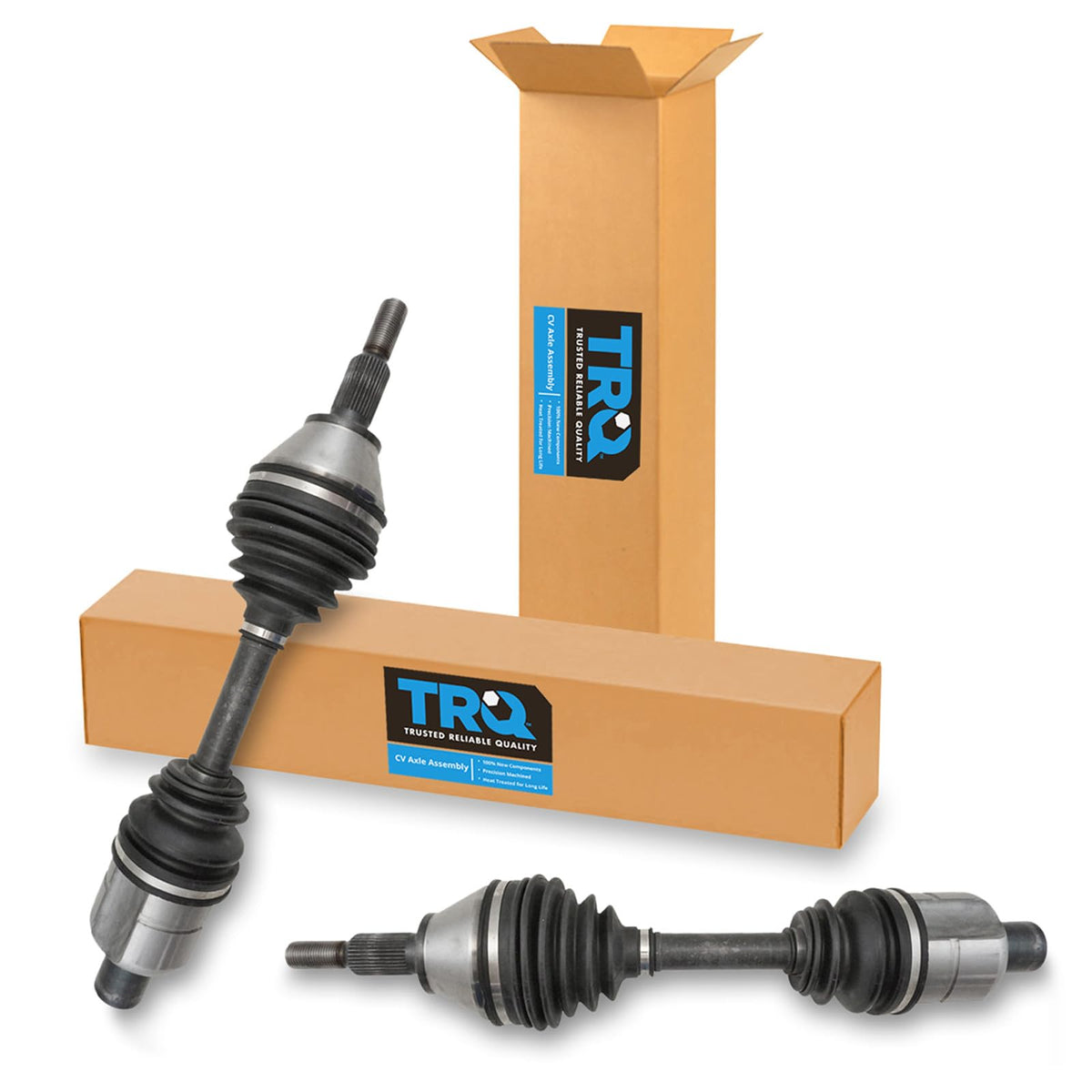 Front 2 Piece CV Axle Shaft Assembly Set Z5200