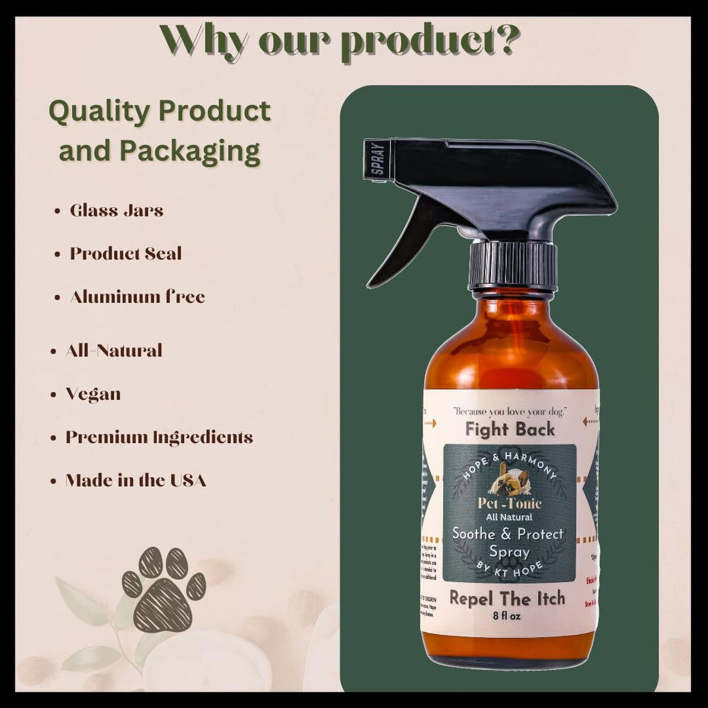 All Natural Dog Skin and Coat Spray 8 fl oz W39093