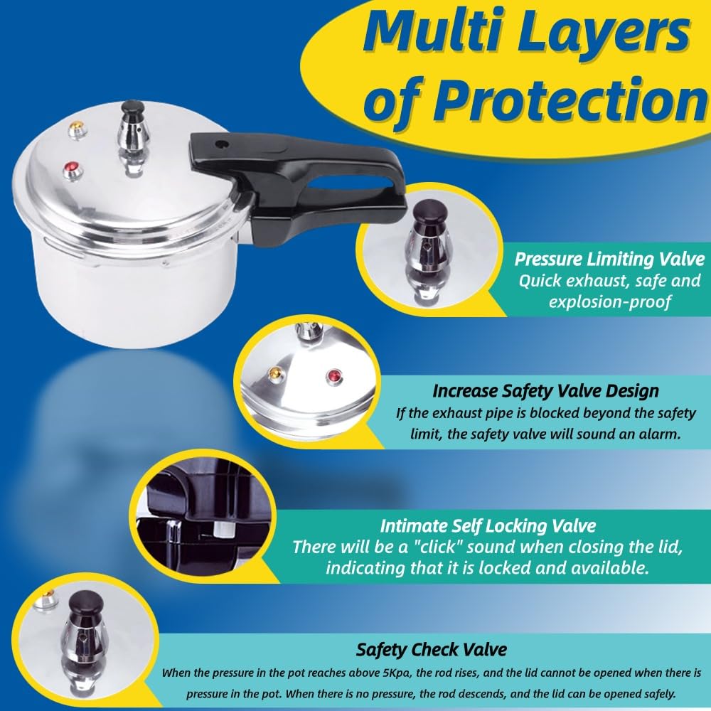 3L Stainless Steel Pressure Cooker N456