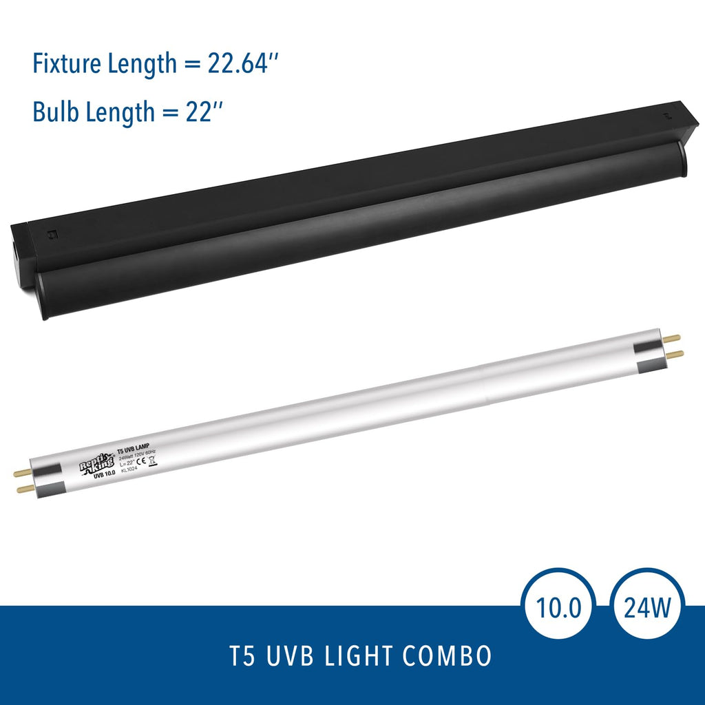 24W 10.0 UVB Reptile Light Fixture Kit Z9287