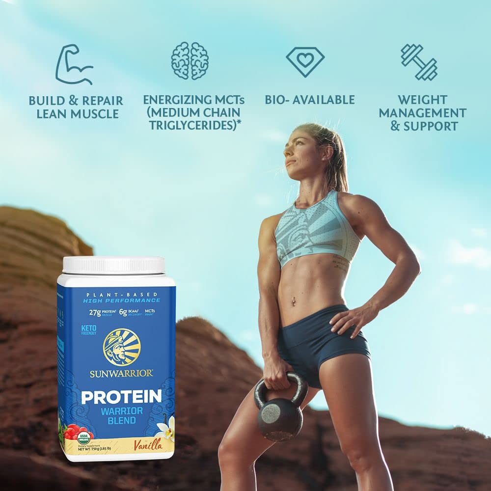 Vanilla Plant Based Protein Powder with BCAA Y804