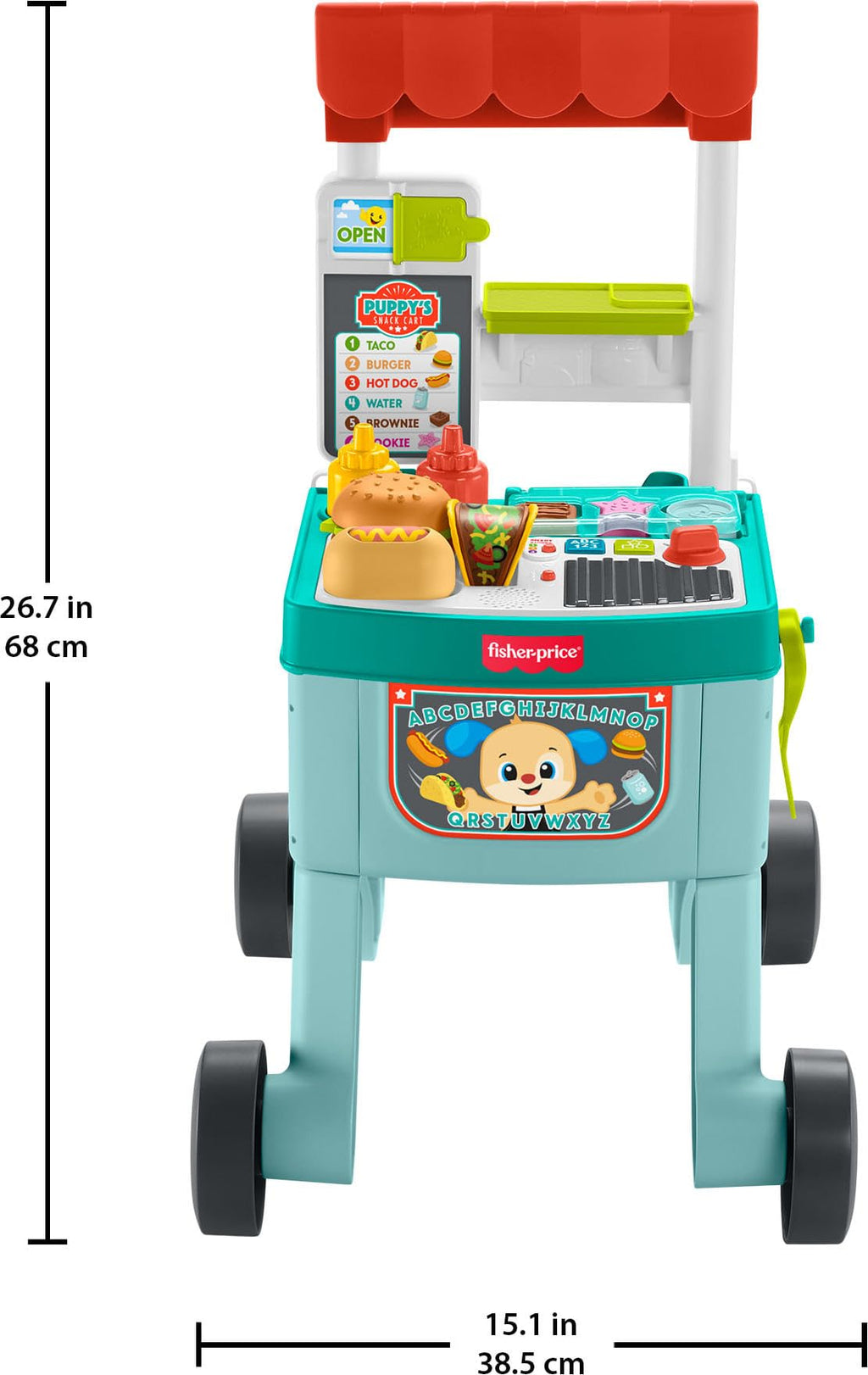 Baby Learning Toy 4-in-1 Walker with 14 Pieces N487212