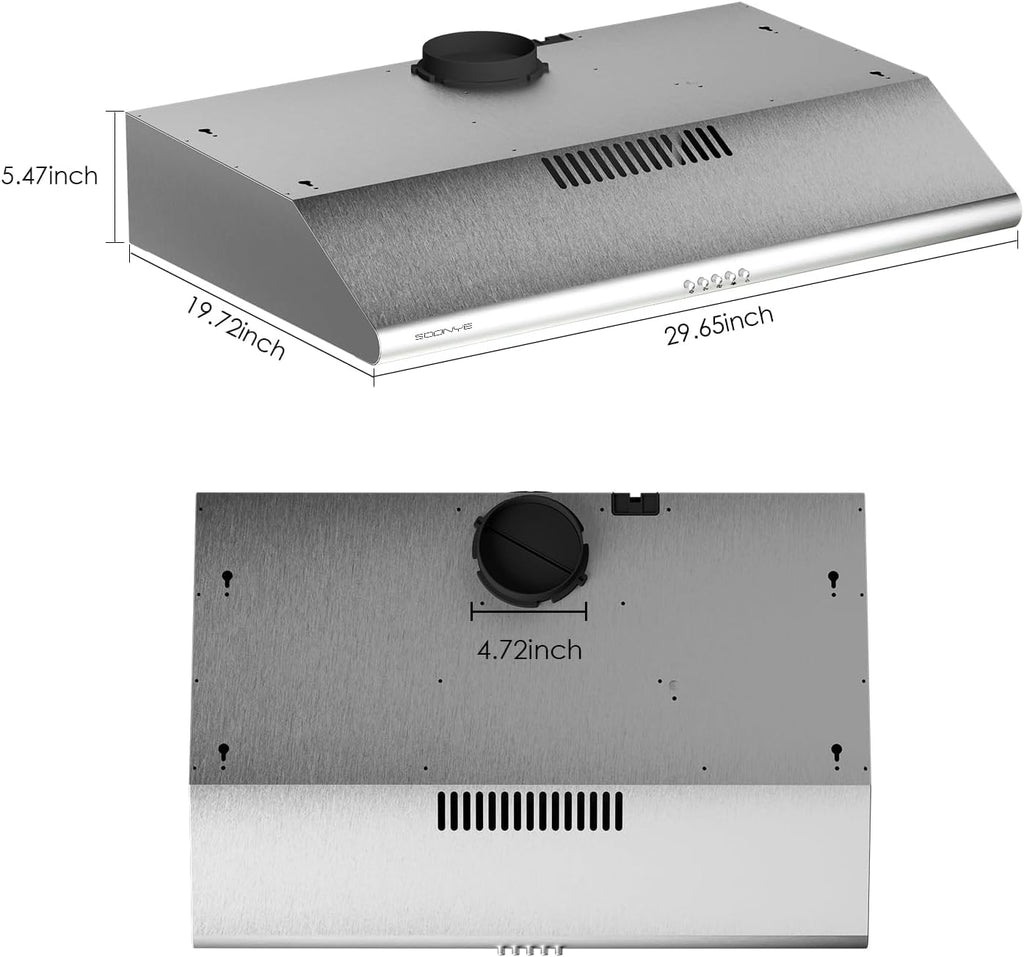 30 inch Stainless Steel Under Cabinet Range Hood X58067