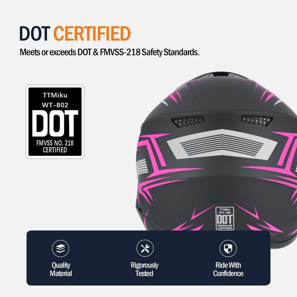 DOT Approved Motocross Helmet H279