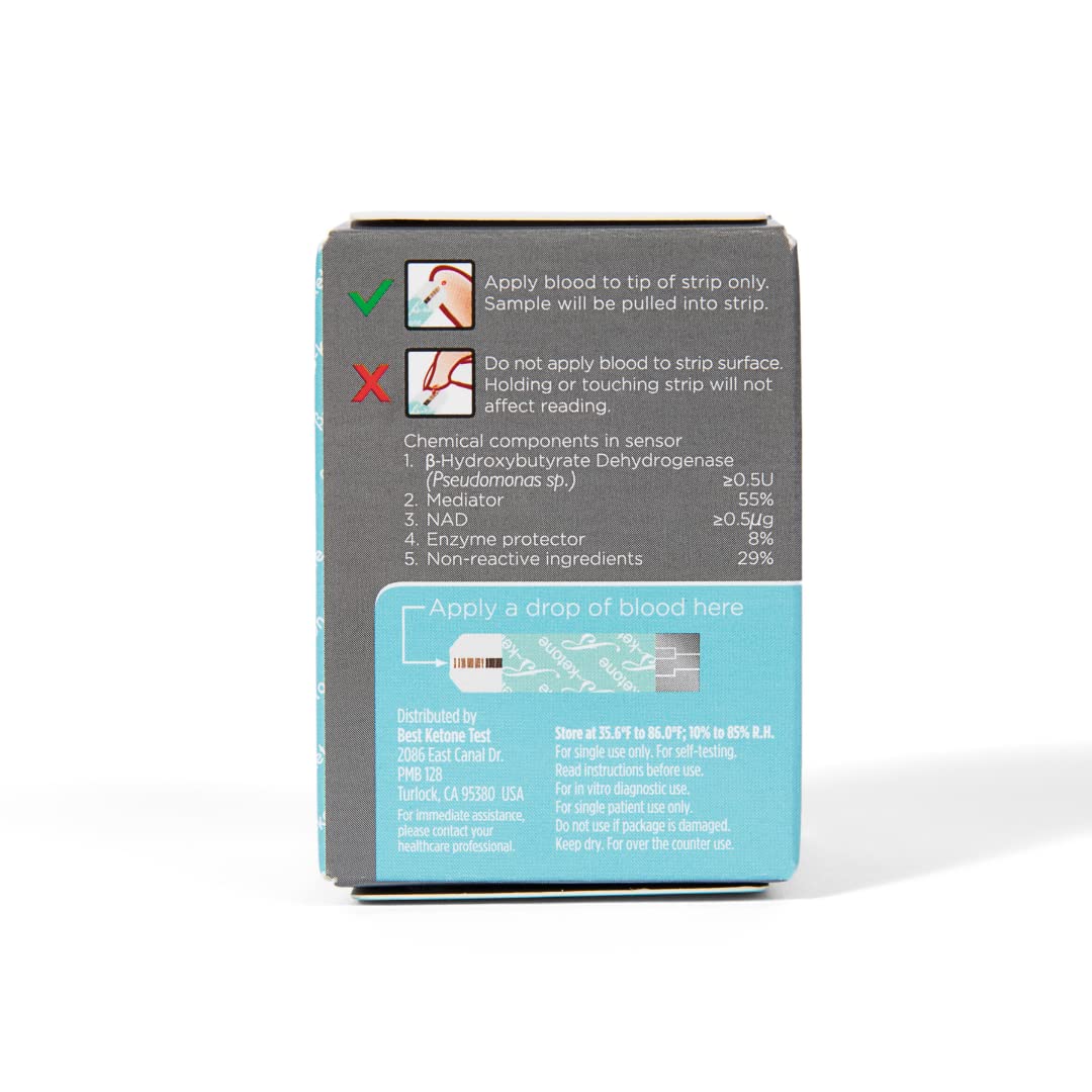 Blood Ketone Test Strips 50ct L139