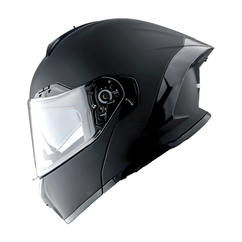 Matt Black Modular Full Face Motorcycle Helmet U140190
