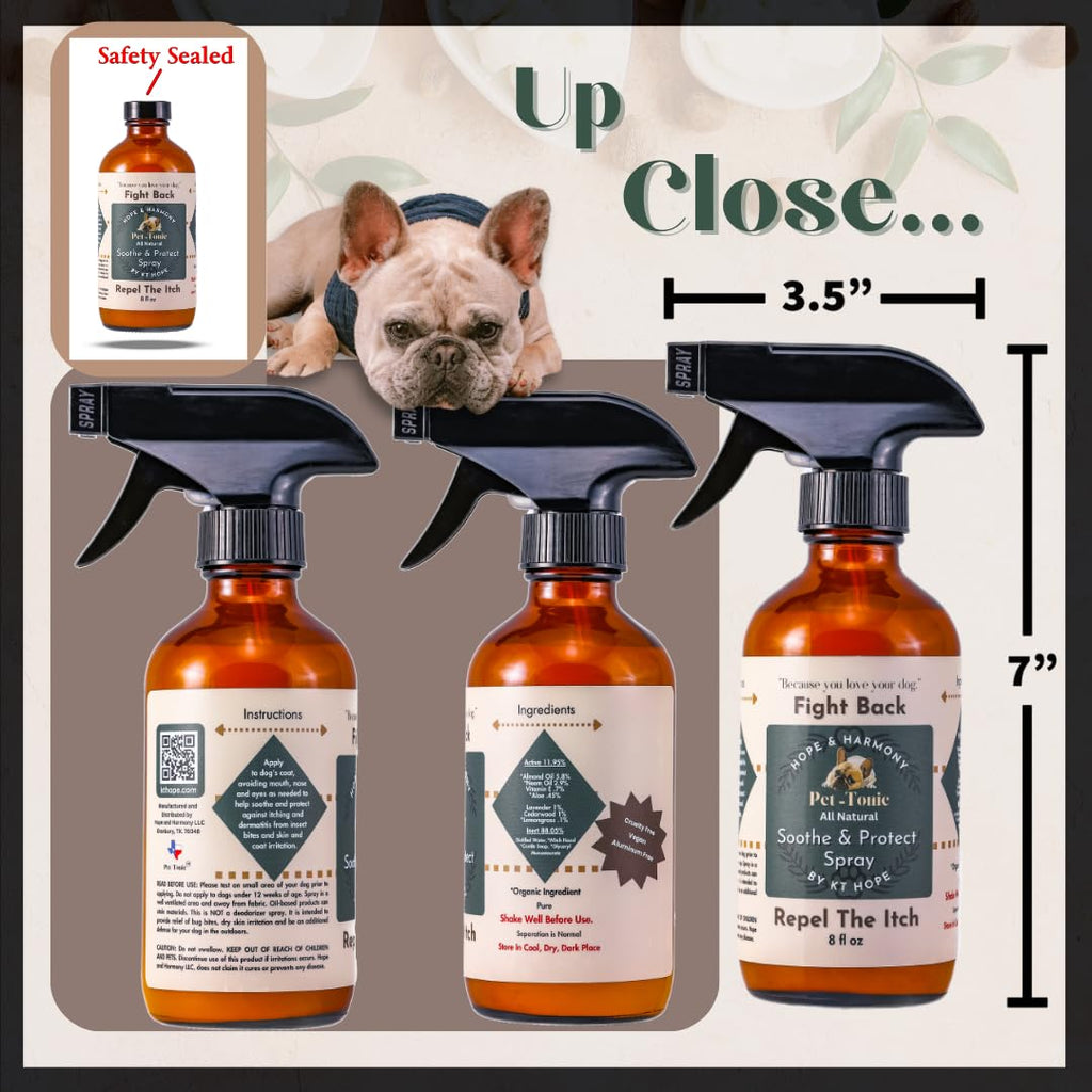 All Natural Dog Skin and Coat Spray 8 fl oz W39093