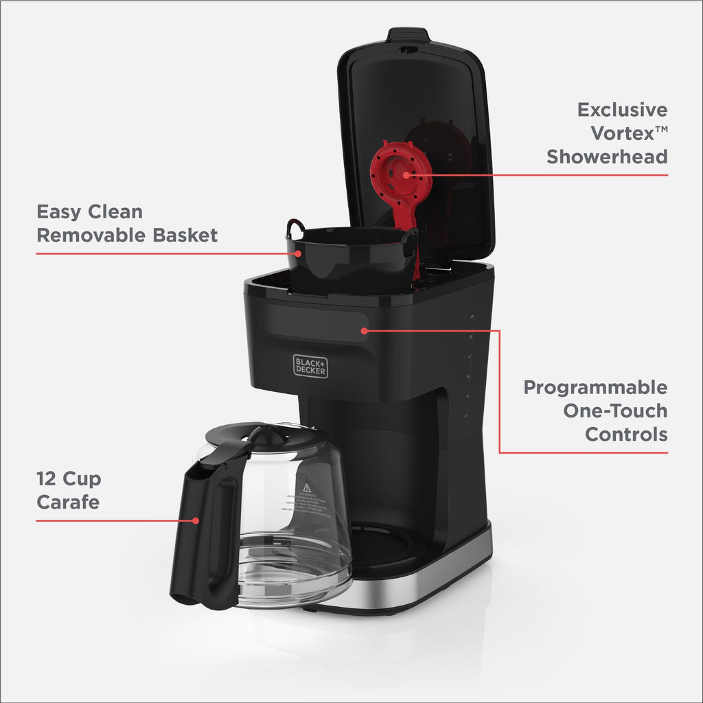 12-Cup Programmable Coffeemaker H681