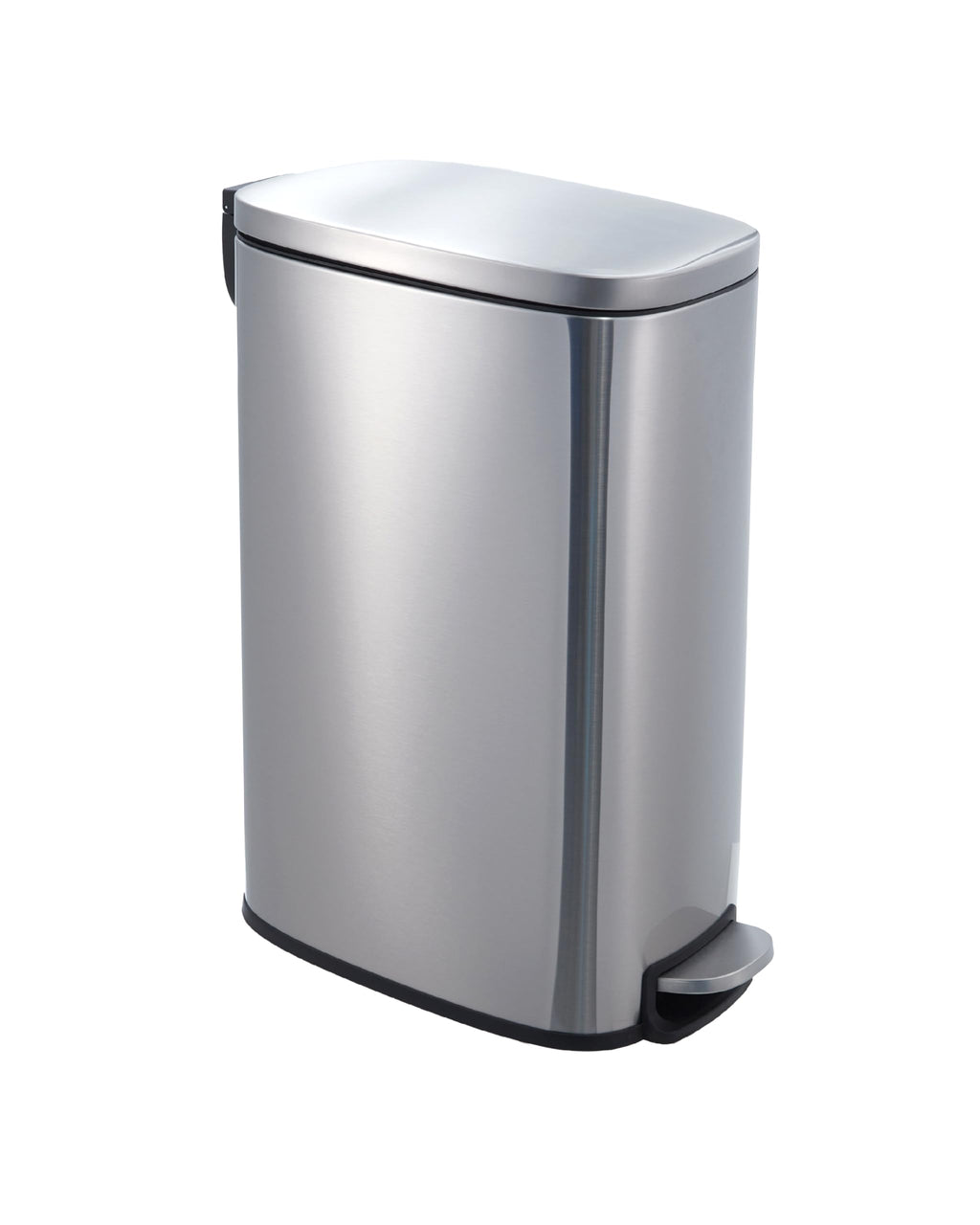50L Stainless Steel Step Trash Can with Lid C6828