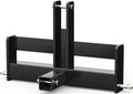 3 Point Hitch Receiver with Suitcase Weight Brackets Category 1 N9257