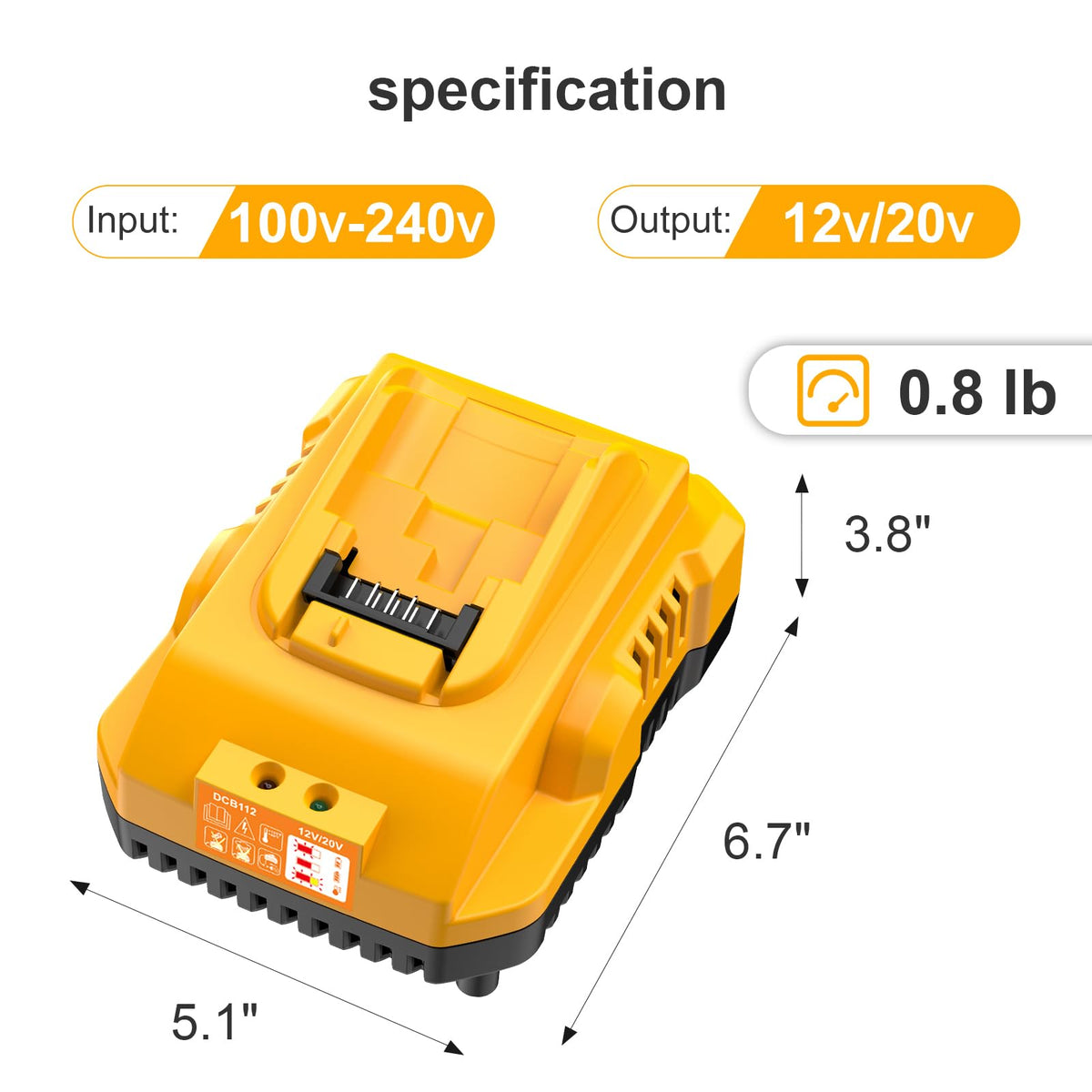20V Max 5.0Ah Battery 2-Pack with Charger Station V97134