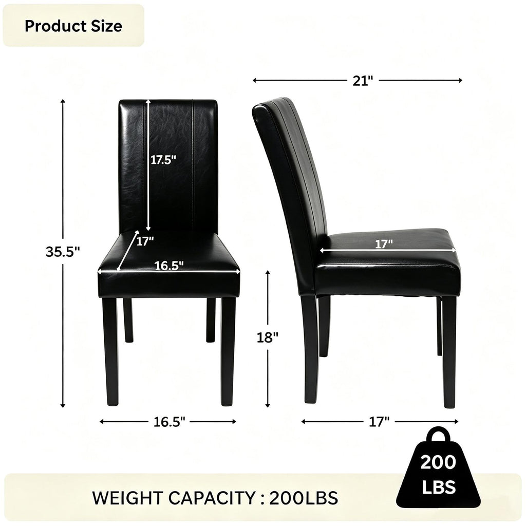 Upholstered Dining Chairs Set of 6 Z6412