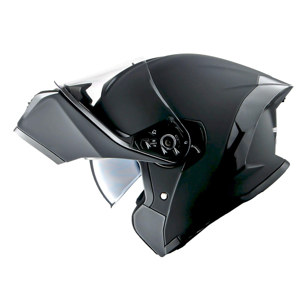 Matt Black Modular Full Face Motorcycle Helmet U140190