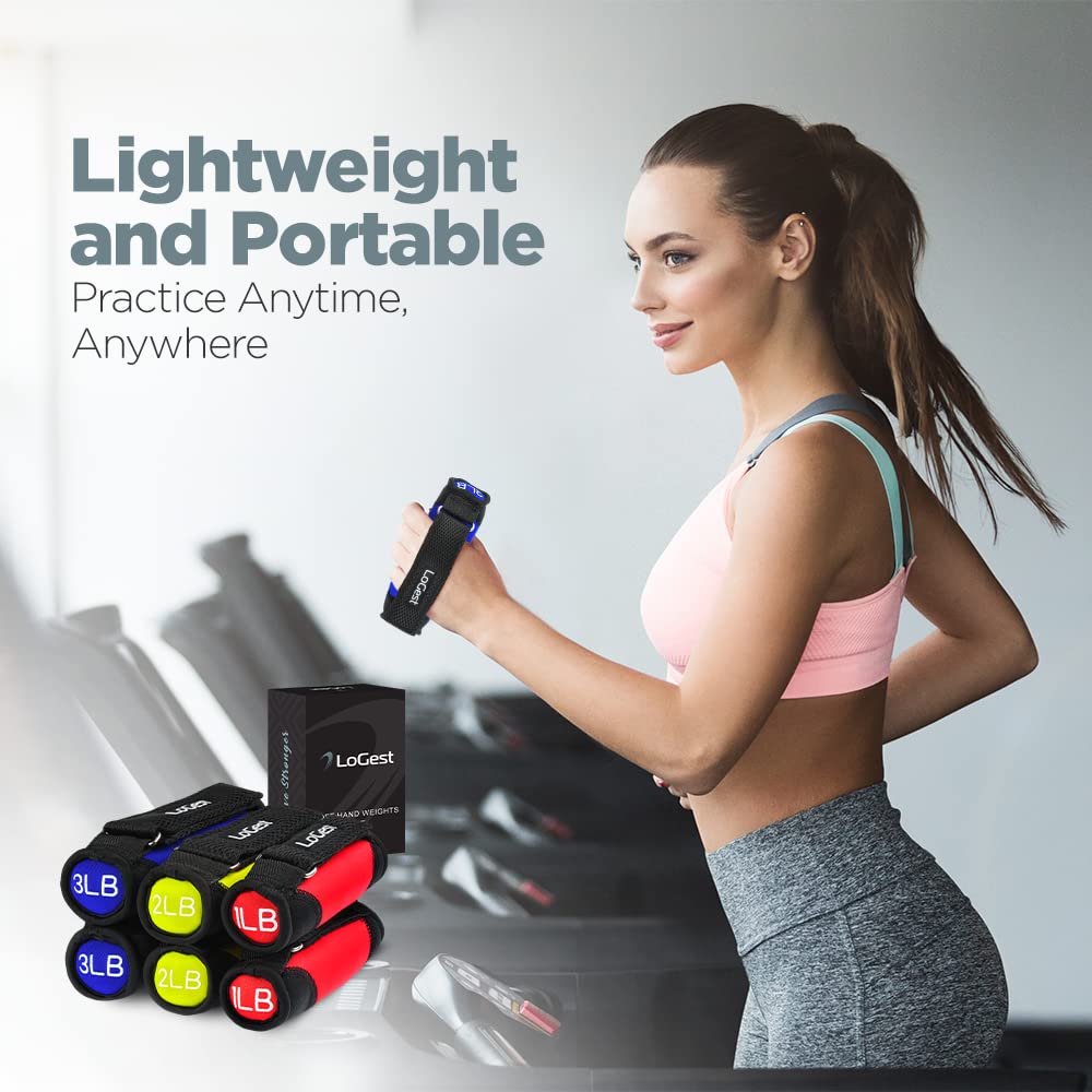 Soft Hand Weights with Straps R6618