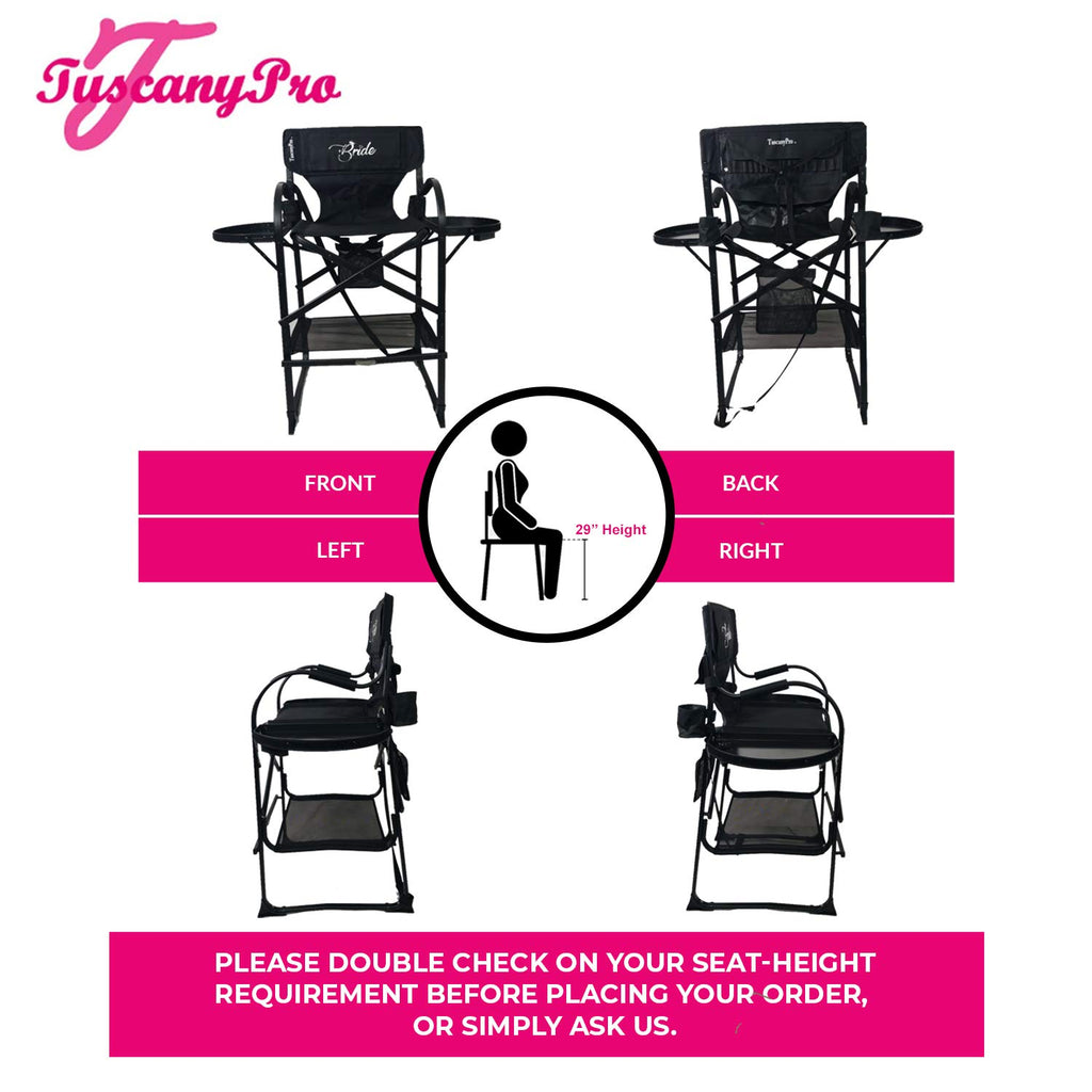 Heavy Duty Director Chair with Adjustable Seat Height G1533