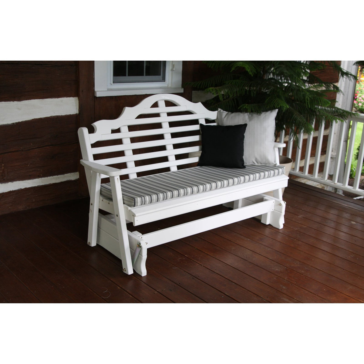 Yellow Pine Glider Bench S476660