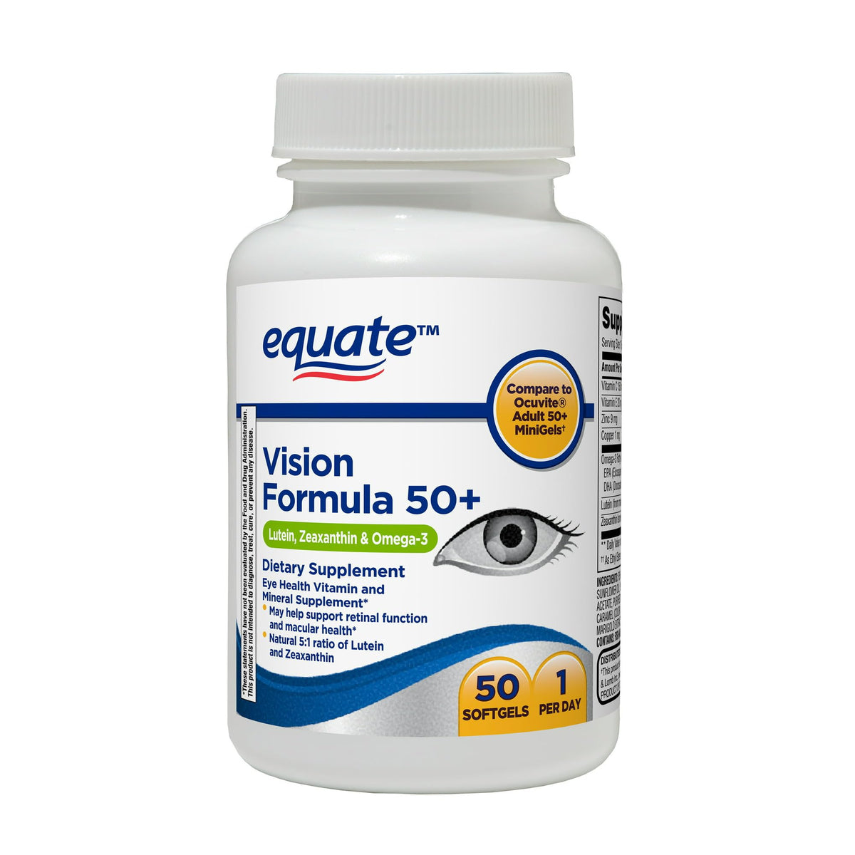 50 Count Softgels Dietary Supplement T192