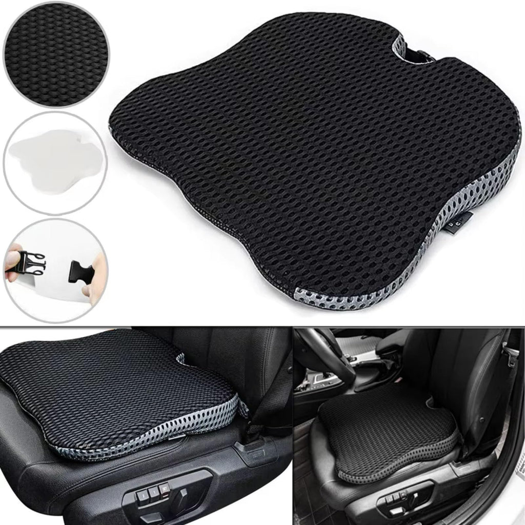 Black Memory Foam Car Seat Booster Cushion I954