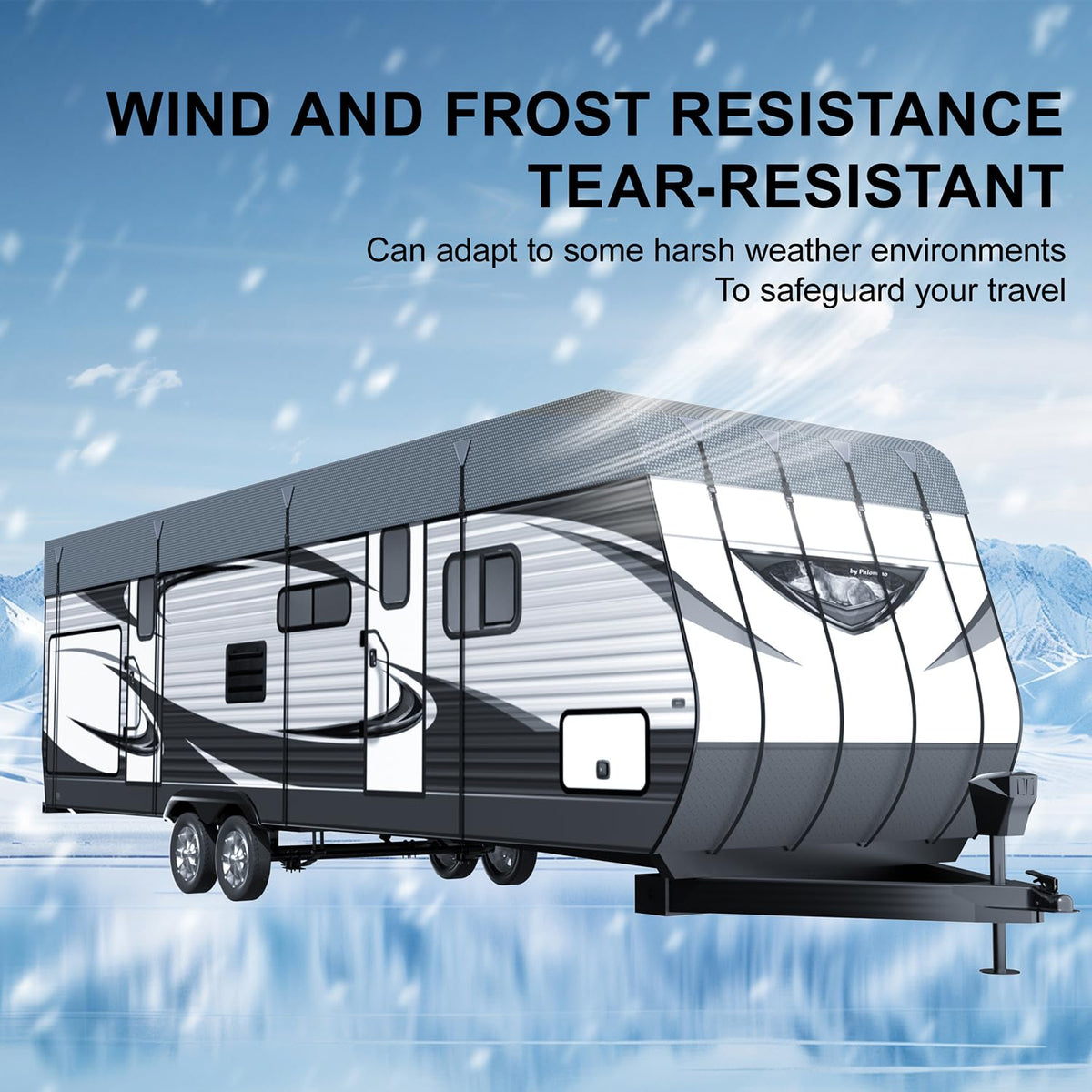 Heavy Duty Waterproof RV Roof Cover W266