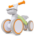 12-24 Month 4 Wheels Adjustable Seat Baby Balance Bike with Storage Basket R856