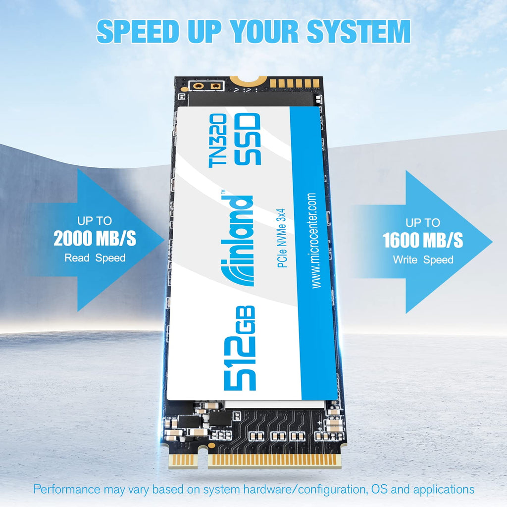 512GB NVMe M.2 PCIe Gen3x4 Internal Solid State Drive SSD L62884