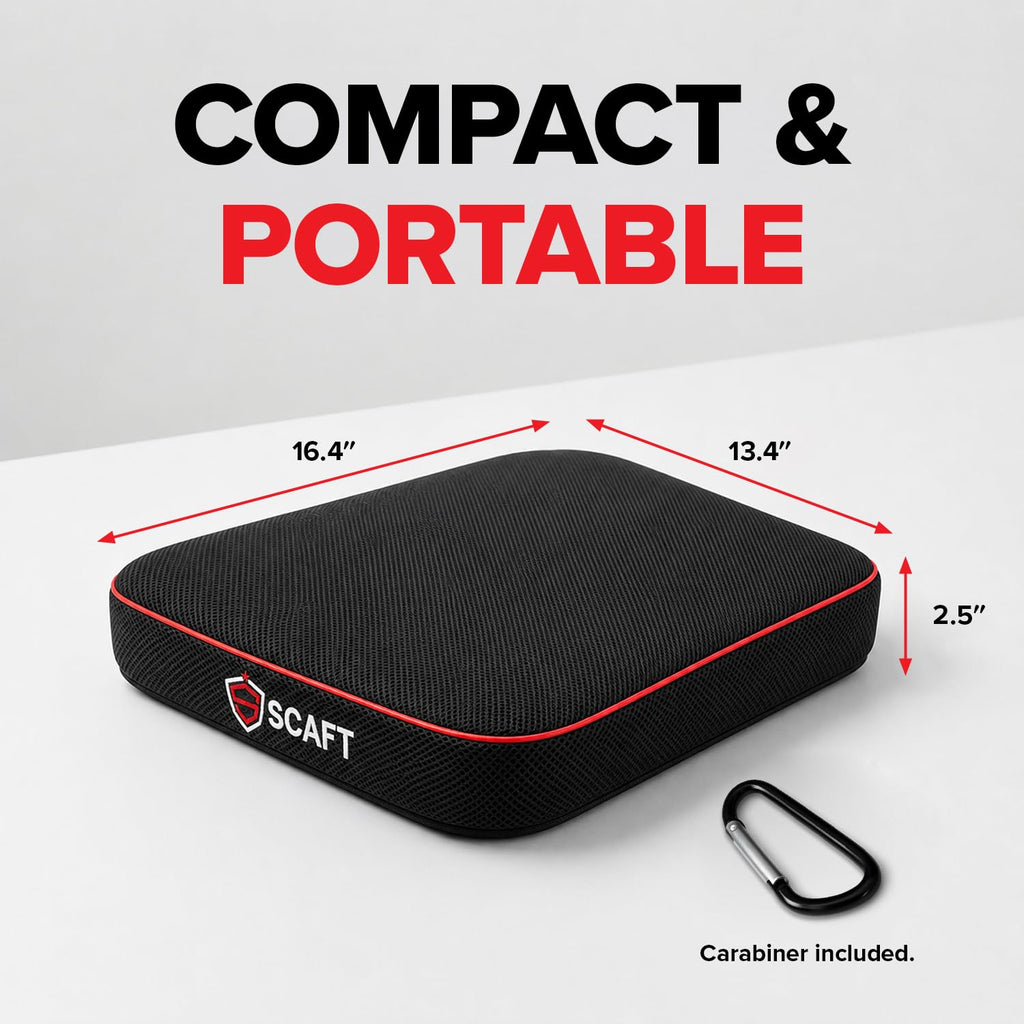 2.5" Thick Foam Stadium Seat Cushion, 2-Pack C1106