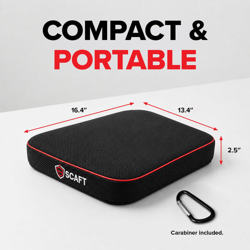 2.5" Thick Foam Stadium Seat Cushion, 2-Pack C1106