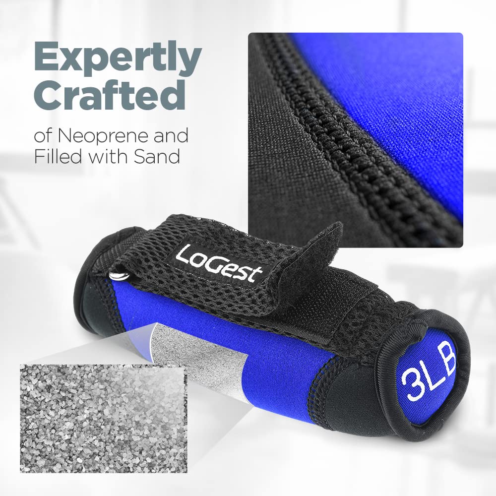 Soft Hand Weights with Straps R6618