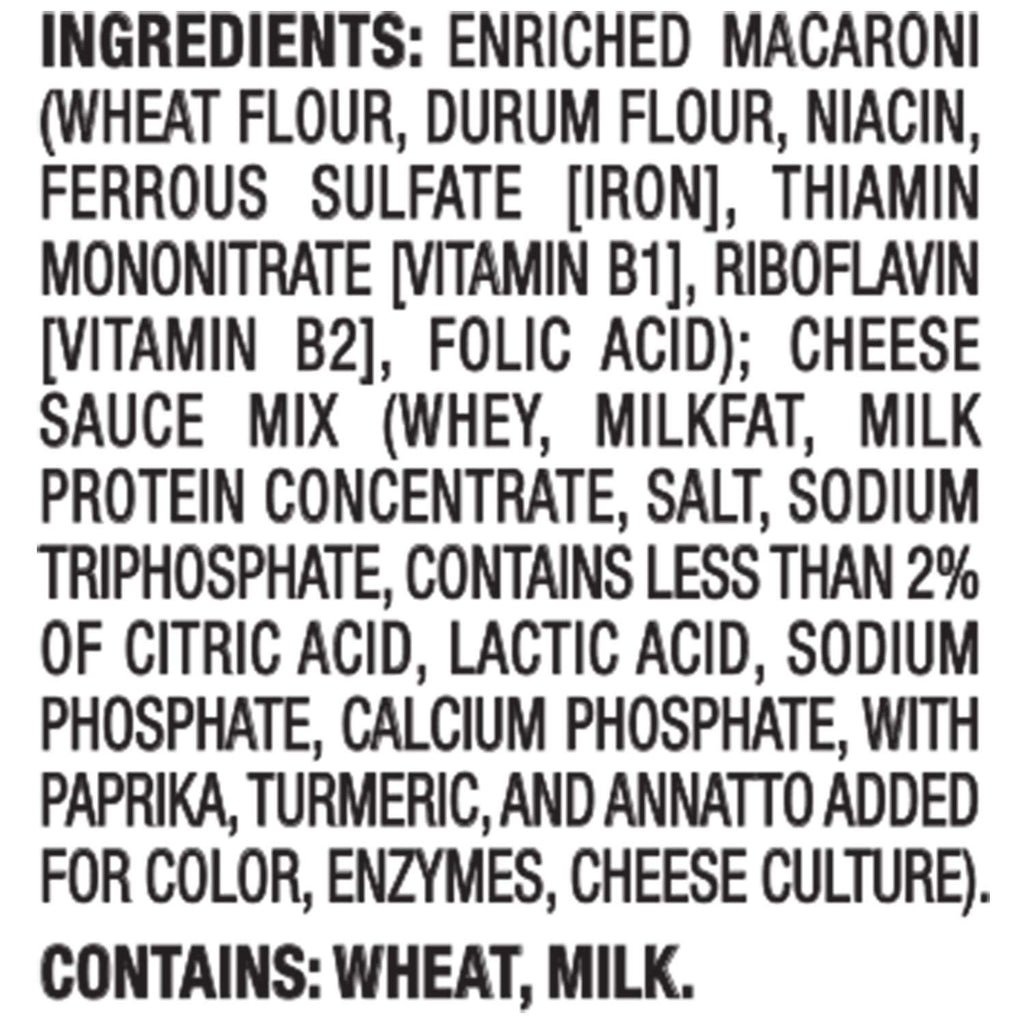 Macaroni & Cheese Dinner 24 ct 7.25 oz K914