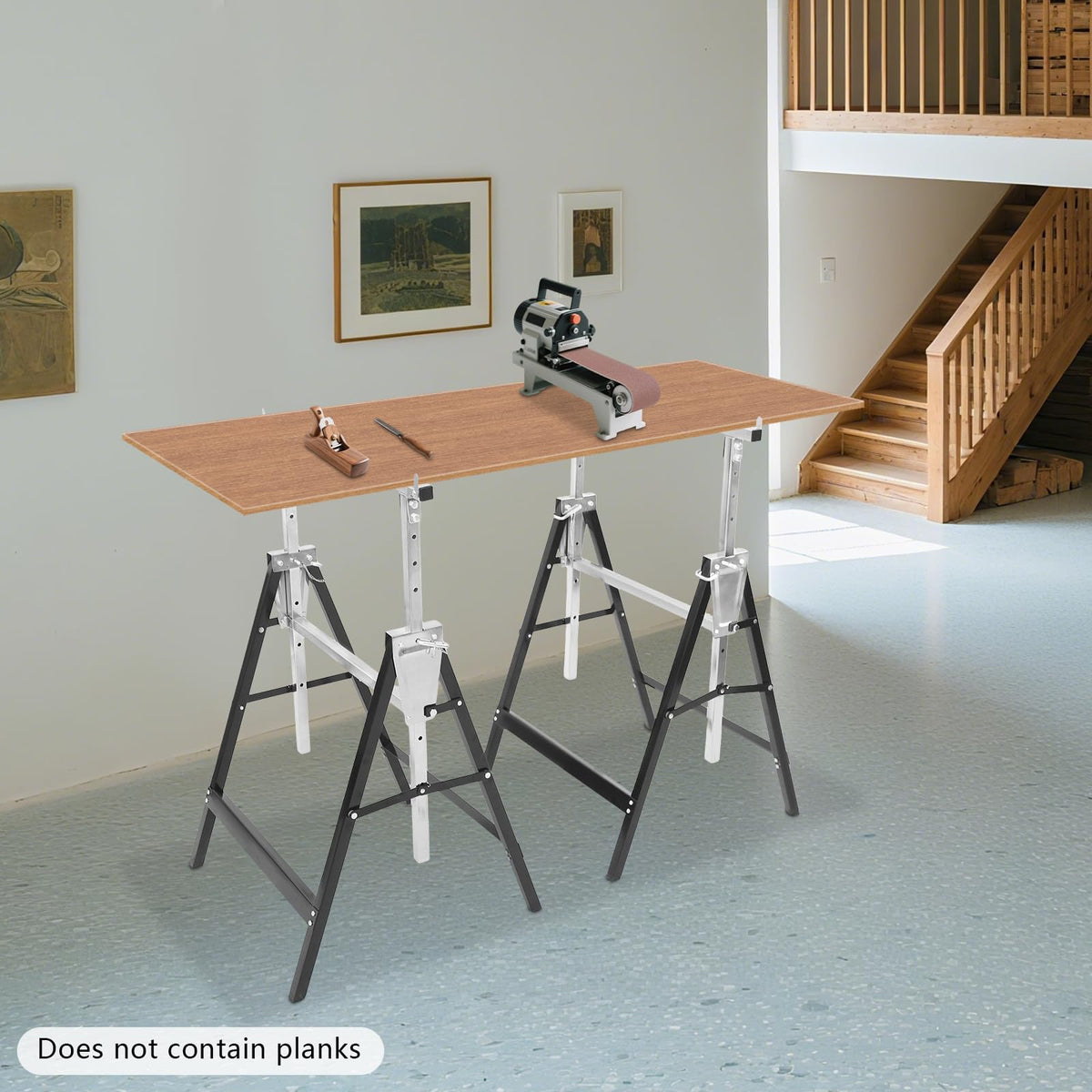 Heavy Duty 2-Pack Folding Sawhorse N3381