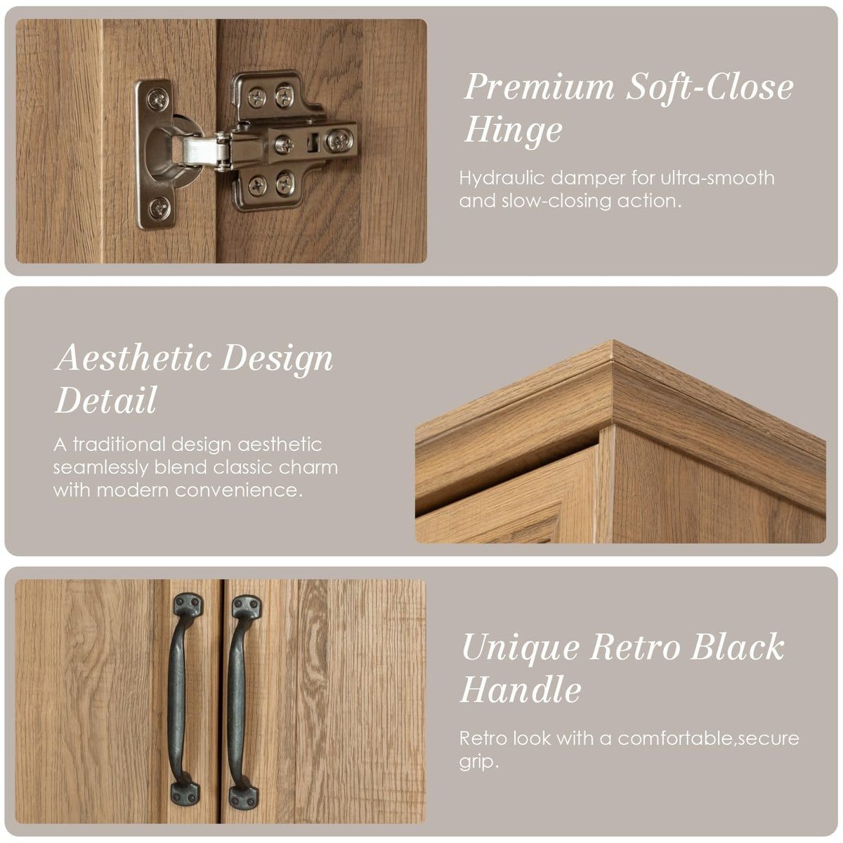 Over the Toilet Storage Cabinet with Doors H56145