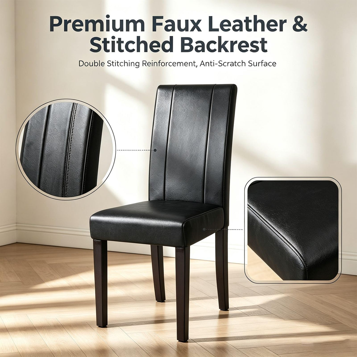 Upholstered Dining Chairs Set of 6 Z6412