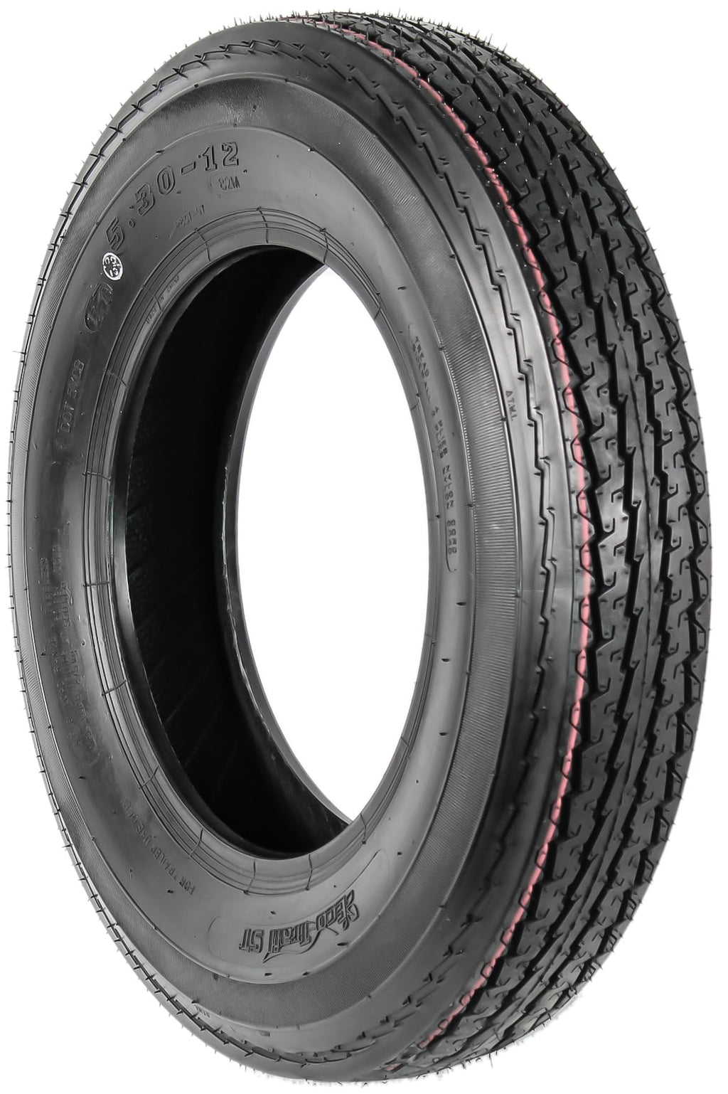 2-Pack 5.30-12 12 Inch 6-Ply Bias Trailer Tire U251