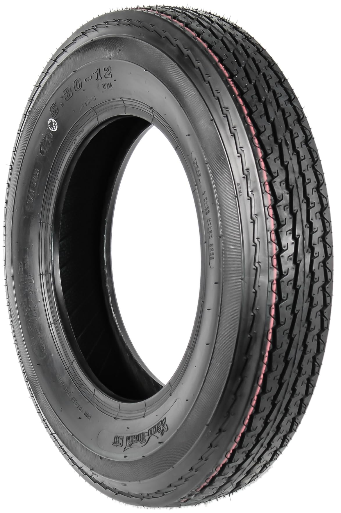 2-Pack 5.30-12 12 Inch 6-Ply Bias Trailer Tire U251