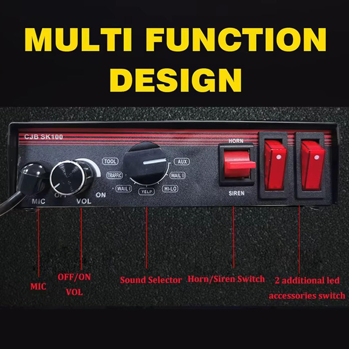 100W Emergency PA System Kit M4766