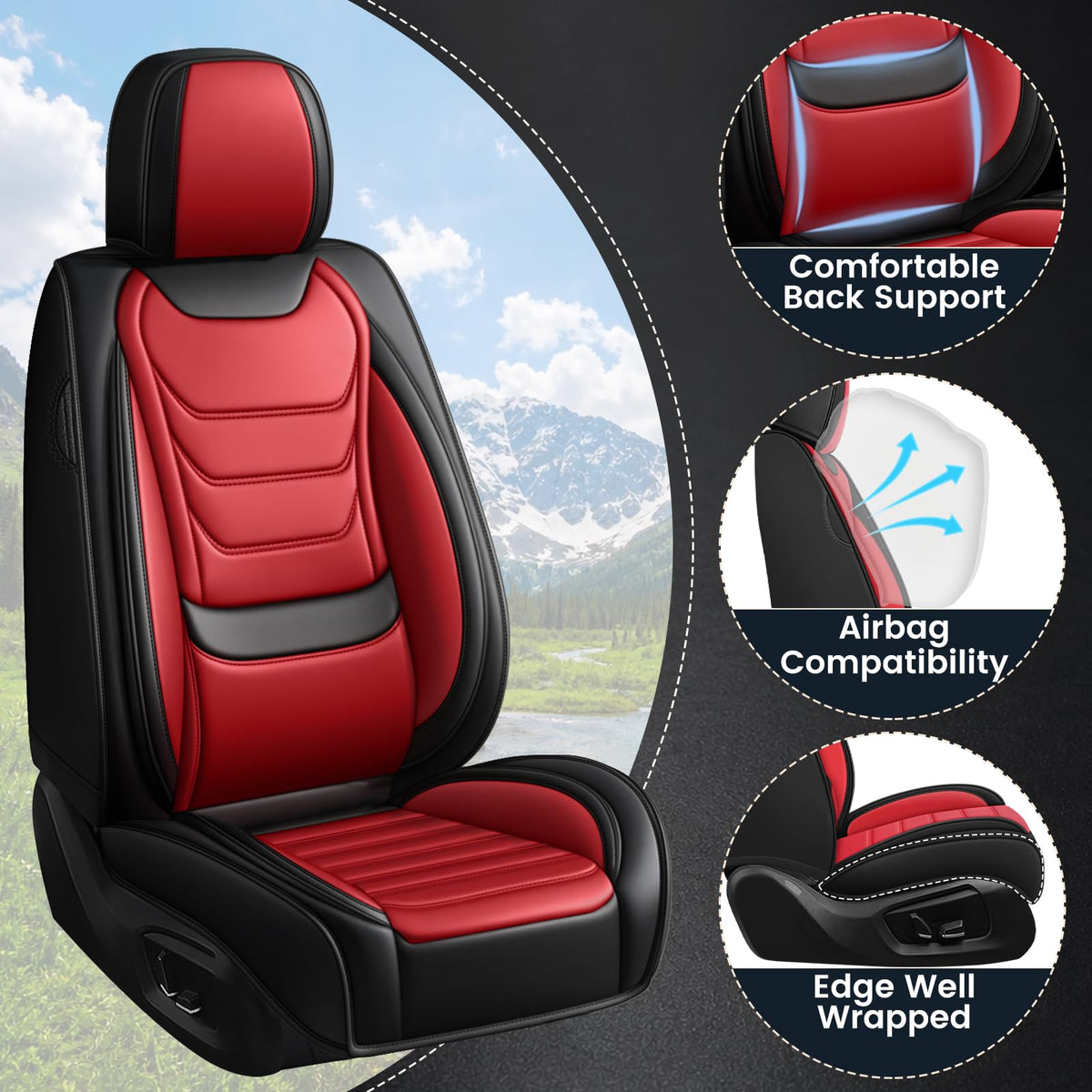 Car Seat Covers Full Set V2199
