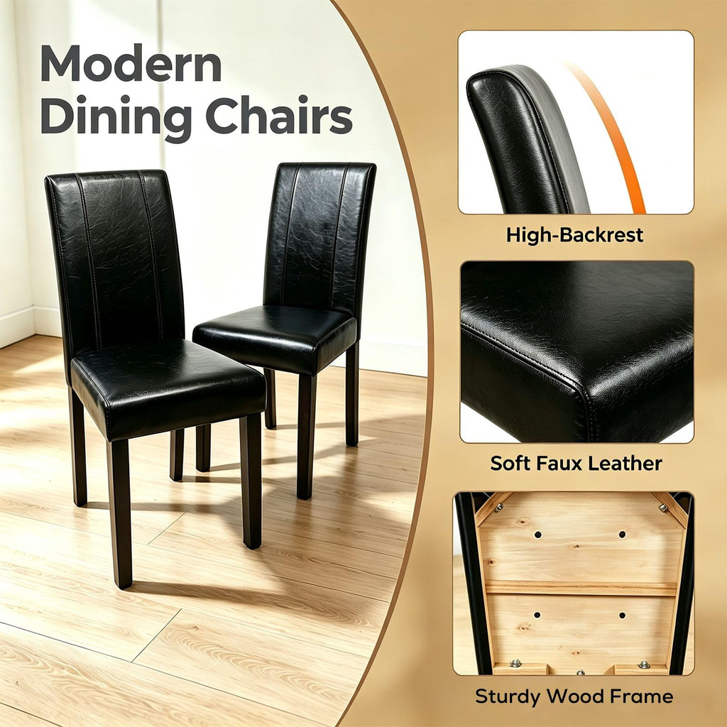 Upholstered Dining Chairs Set of 6 Z6412