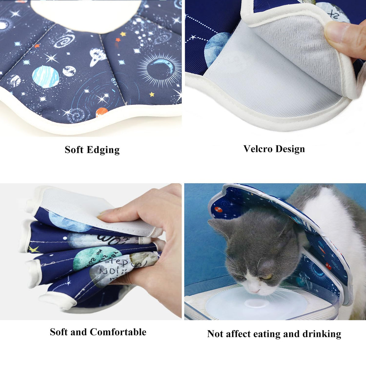 Adjustable Soft Cat Recovery Collar K8960