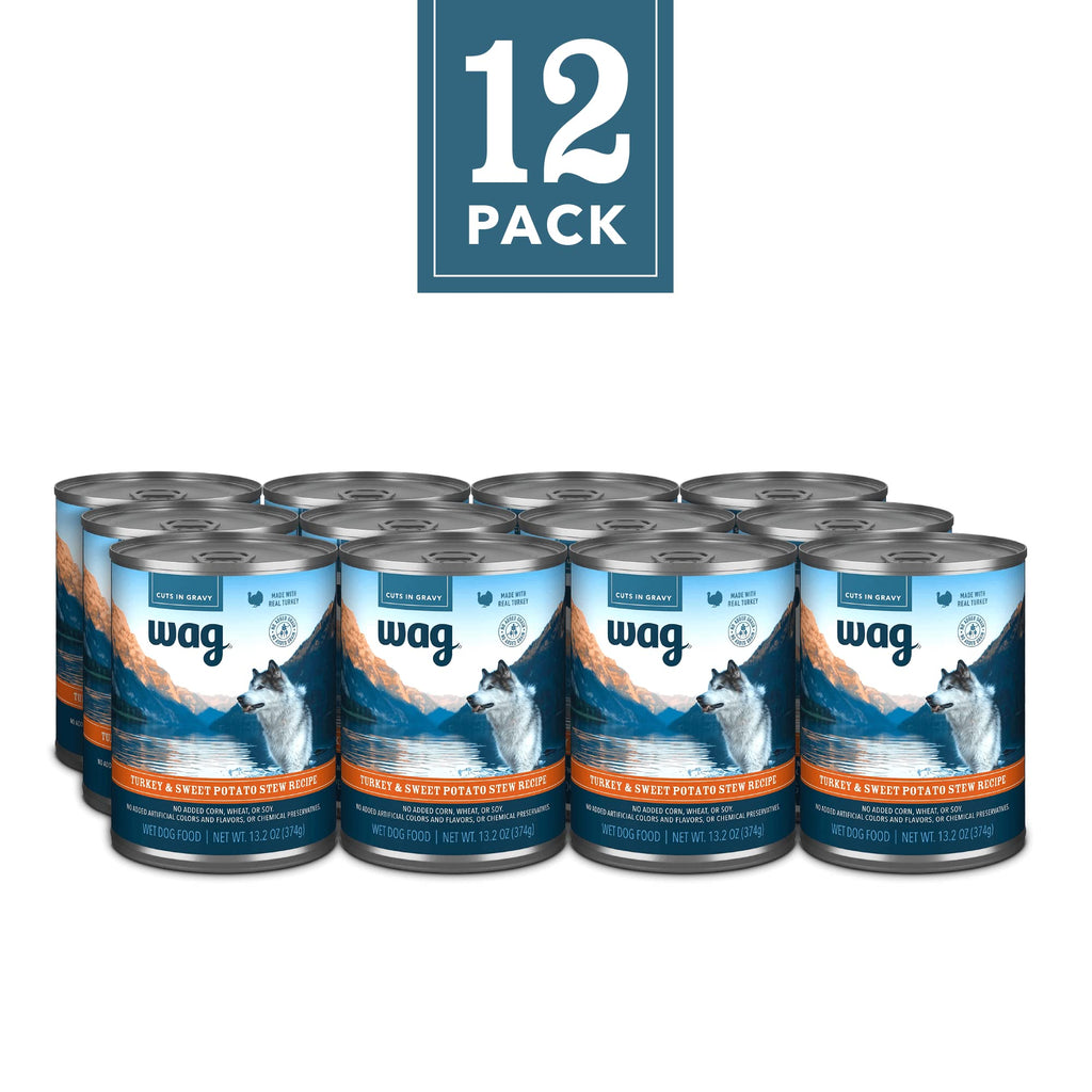 Turkey & Sweet Potato Recipe Canned Dog Food 13.2 oz Can Pack of 12 T677670
