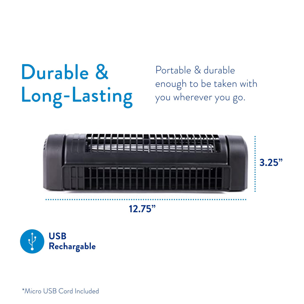 Rechargeable Personal Fan Adjustable Multi-Speed C113